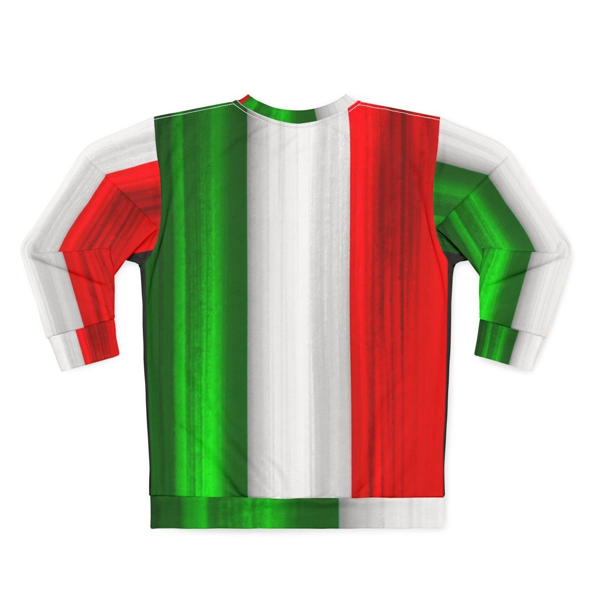 Italian Flag Sweatshirt - Back