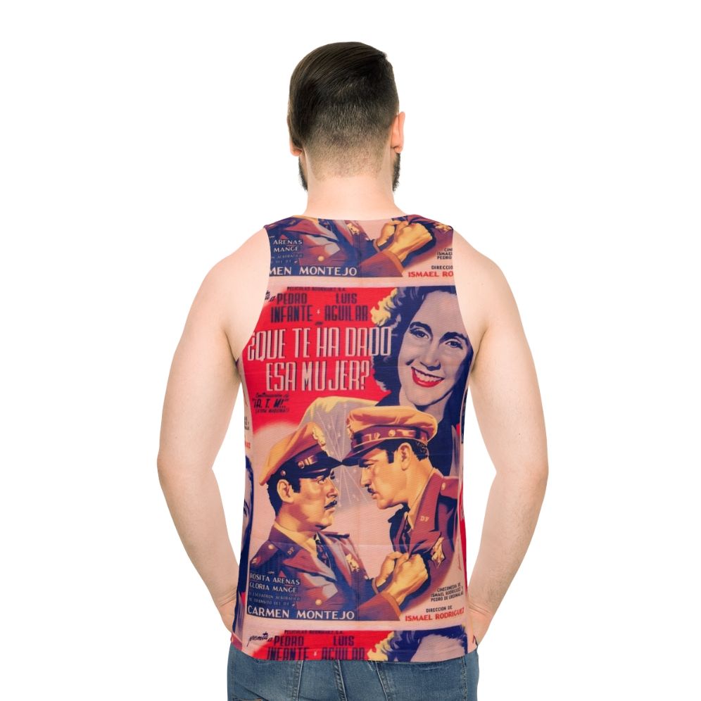 Vintage Mexican Cinema Icons Tank Top - men back