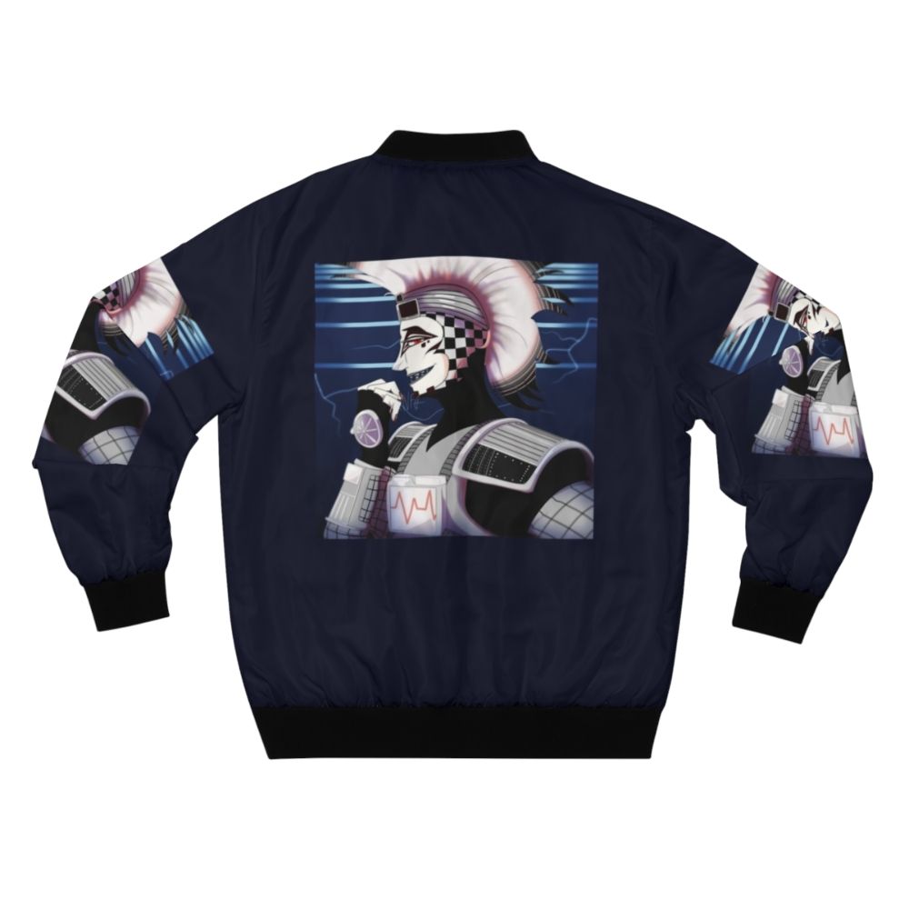 Electric Engine Bomber Jacket - Inspired by Starlight Express character Electra - Back