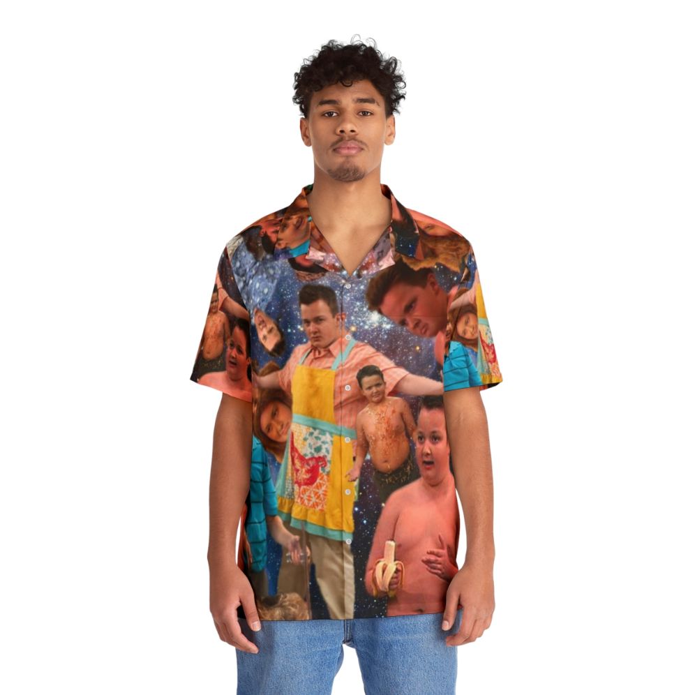 Gibby Hawaiian Shirt 2 - Icarly Nickelodeon Casual Wear - People Front