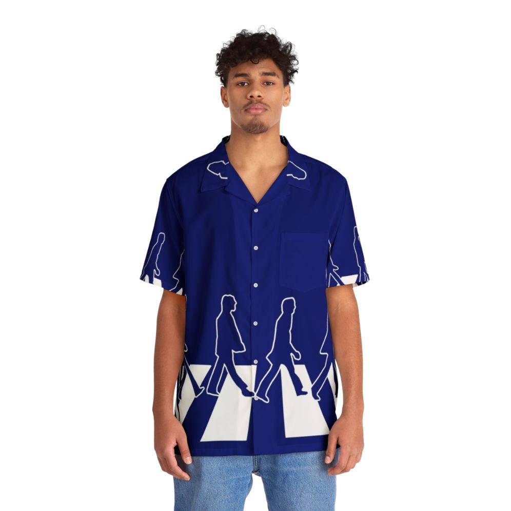 Abbey Road Beatles Music Themed Hawaiian Shirt - Lifestyle