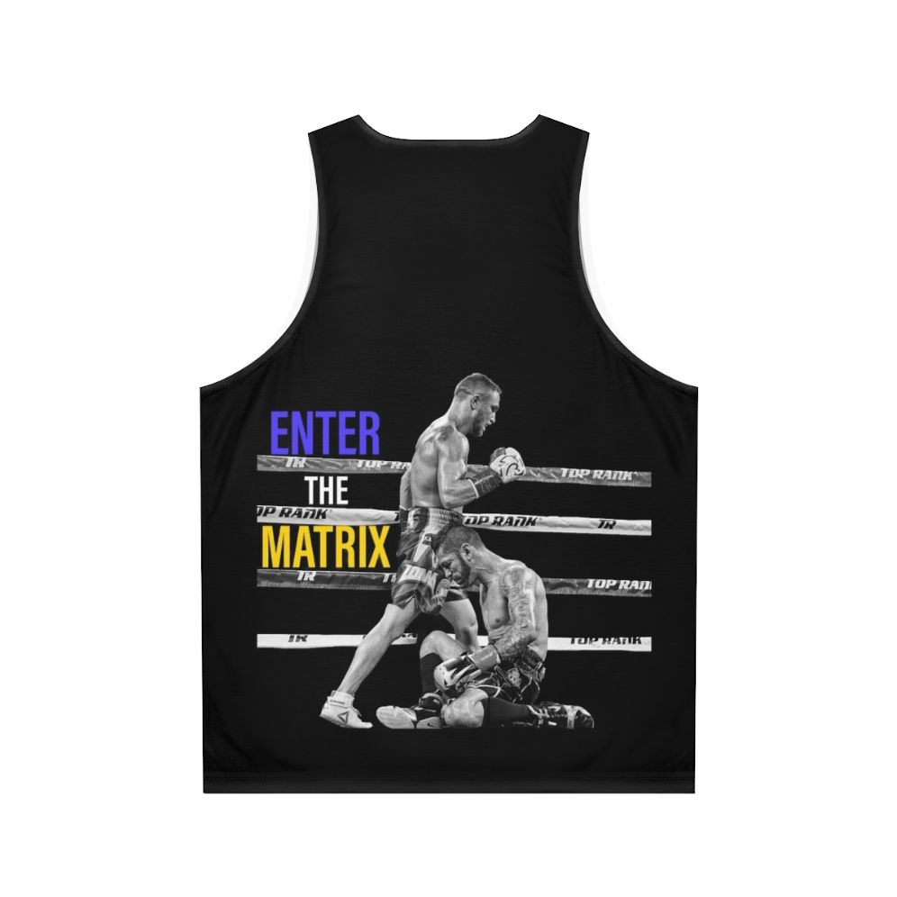 Vasyl Lomachenko boxing tank top - Back