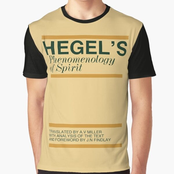 Hegel's Phenomenology of Spirit Graphic T-Shirt - Philosophy Gift