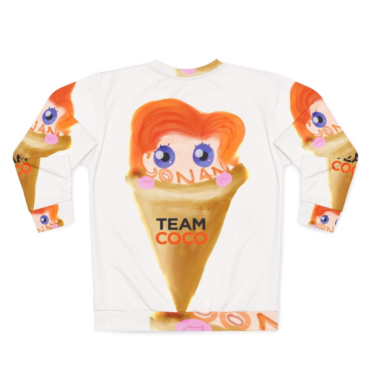 Conan O'Brien Ice Cream Sweatshirt - Back