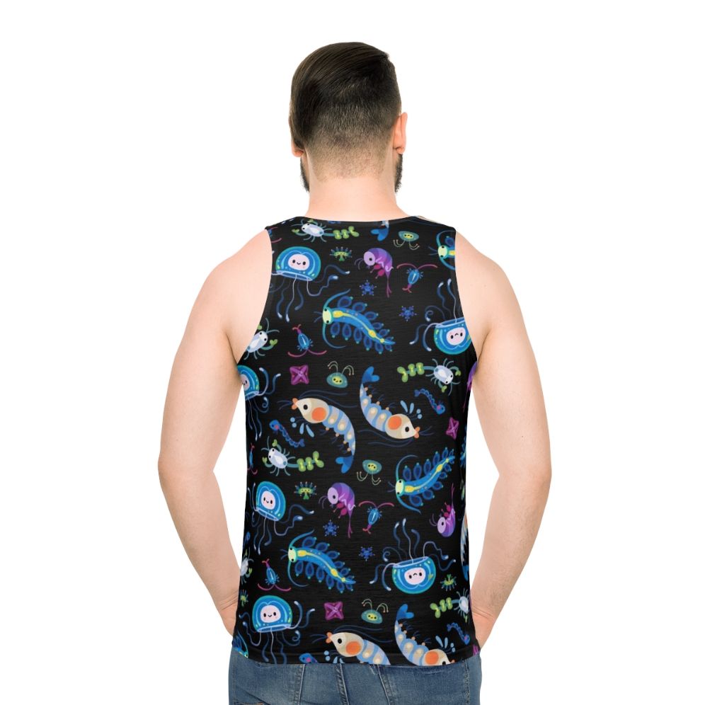 Zooplankton unisex tank top - men back