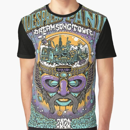 Widespread Panic graphic t-shirt featuring the philosophy of the iconic jam band