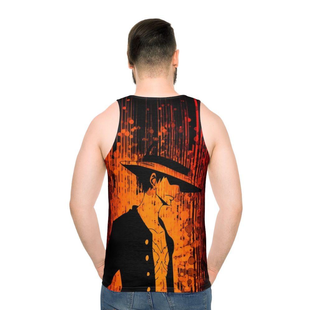 Dark Side Unisex Anime & Manga Tank Top - men back