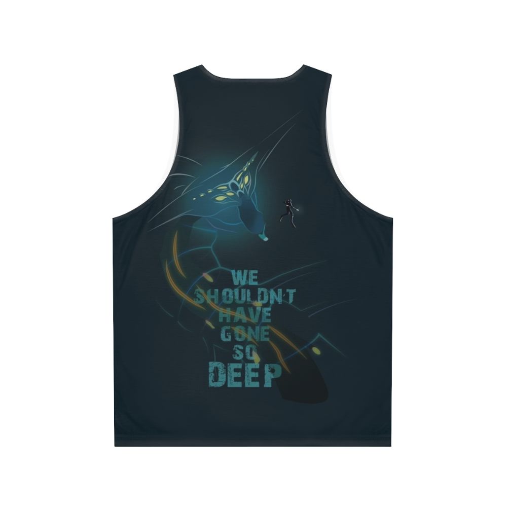 Subnautica inspired unisex tank top - Back