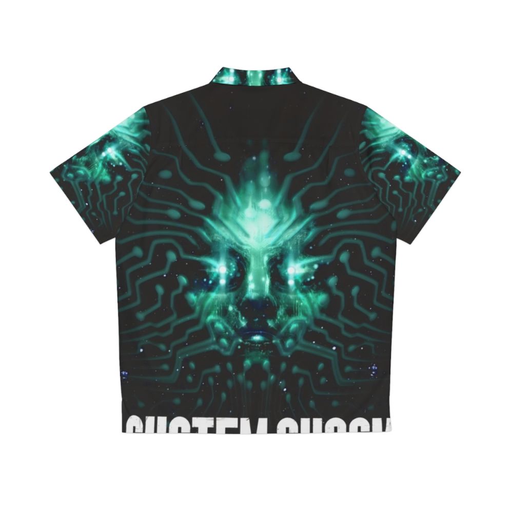 System Shock Inspired Hawaiian Shirt - Back