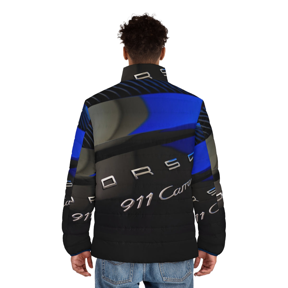 911 Carreras Puffer Jacket with sporty and stylish design - men back