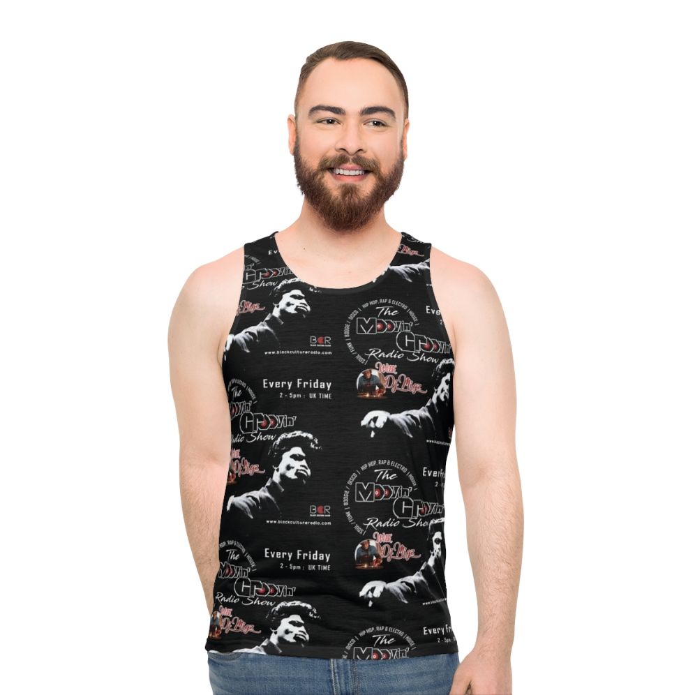 Soul Funk Boogie Disco Radio Show Unisex Tank Top - men