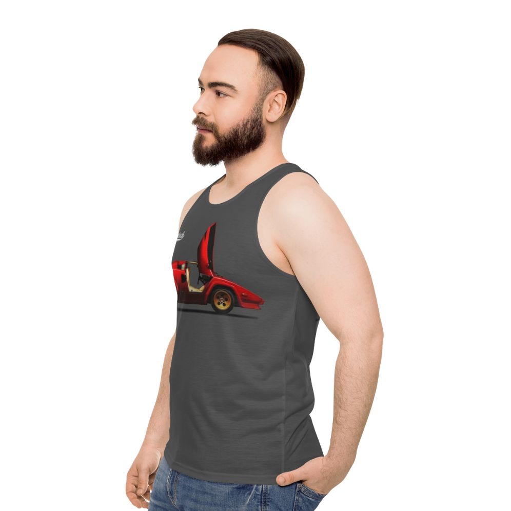 Countach LP500 S Unisex Tank Top - men side