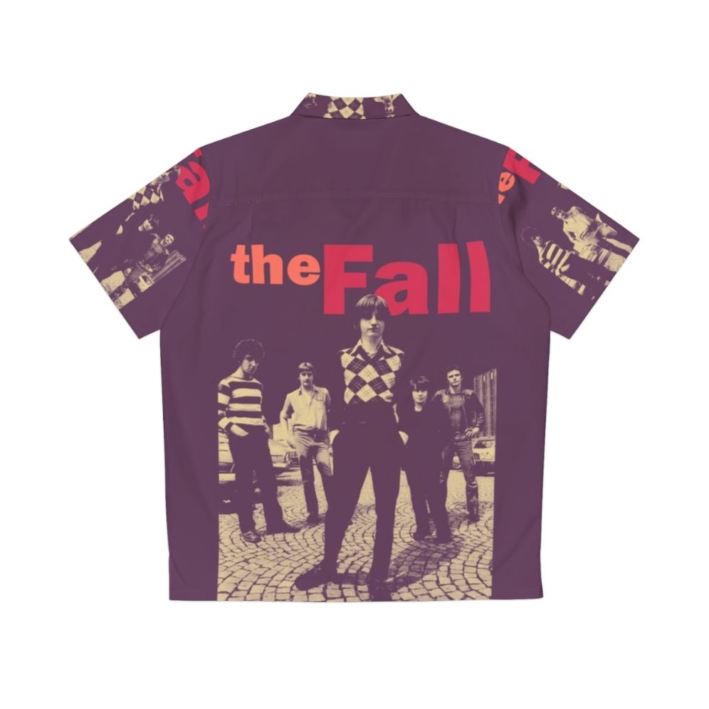 The Fall Band Post Punk Hawaiian Shirt - Back