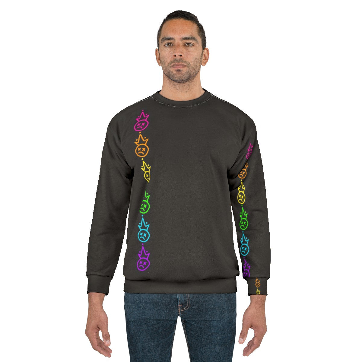 Fall Out Boy Rainbow Logo Sweatshirt - men