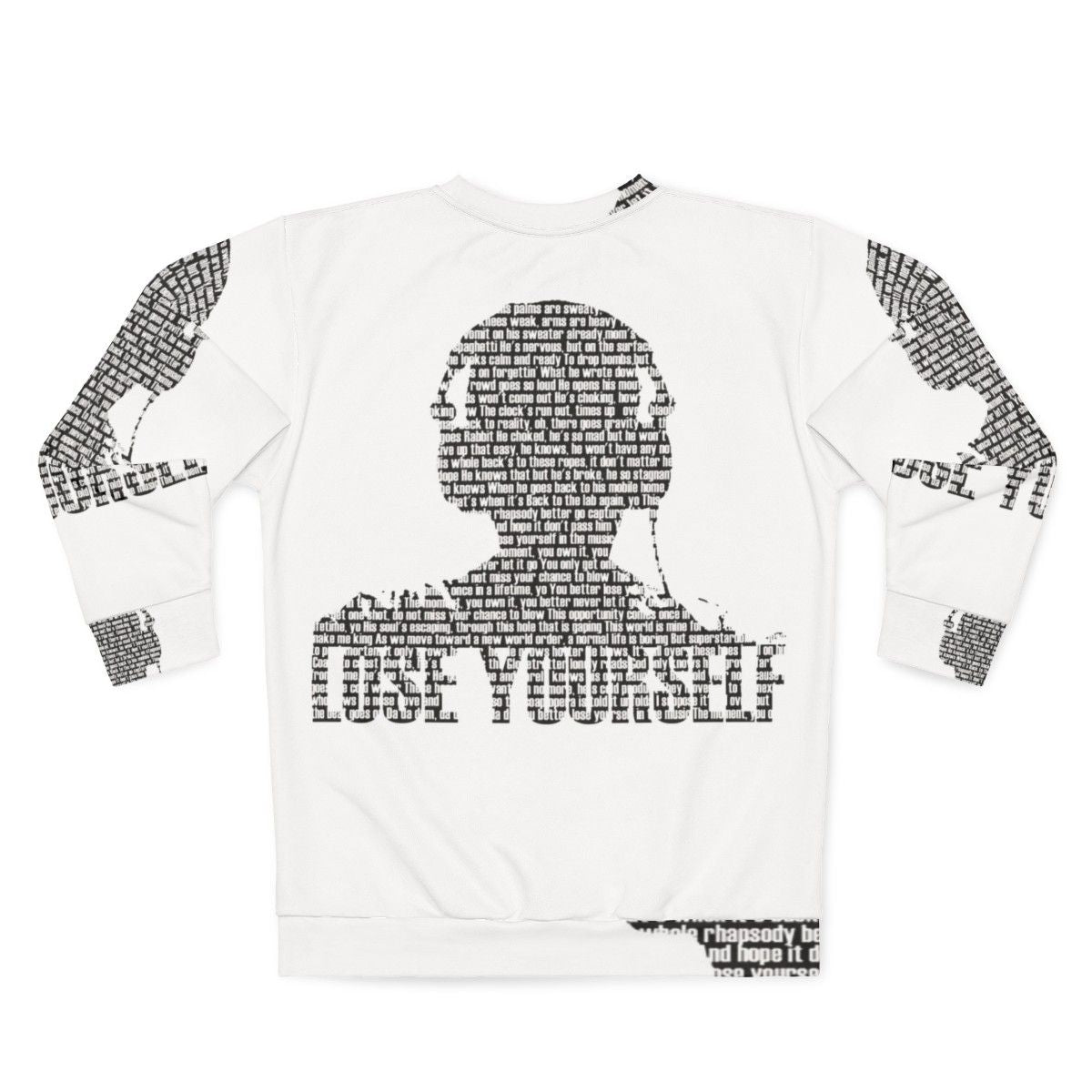 Eminem "Lose Yourself" Graphic Sweatshirt - Back