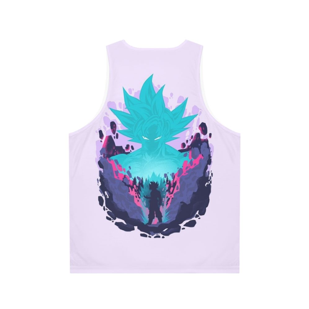 Ultra Instinct Dragon Ball Z Unisex Fitness Tank Top - Back