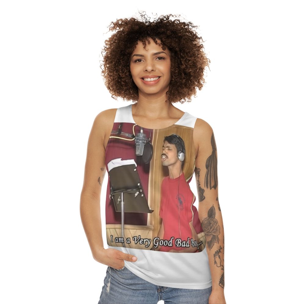 Vennu Mallesh "It's My Life" Meme Unisex Tank Top - women