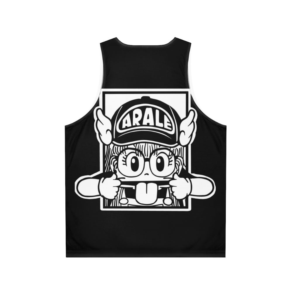 Arale anime-inspired unisex tank top - Back