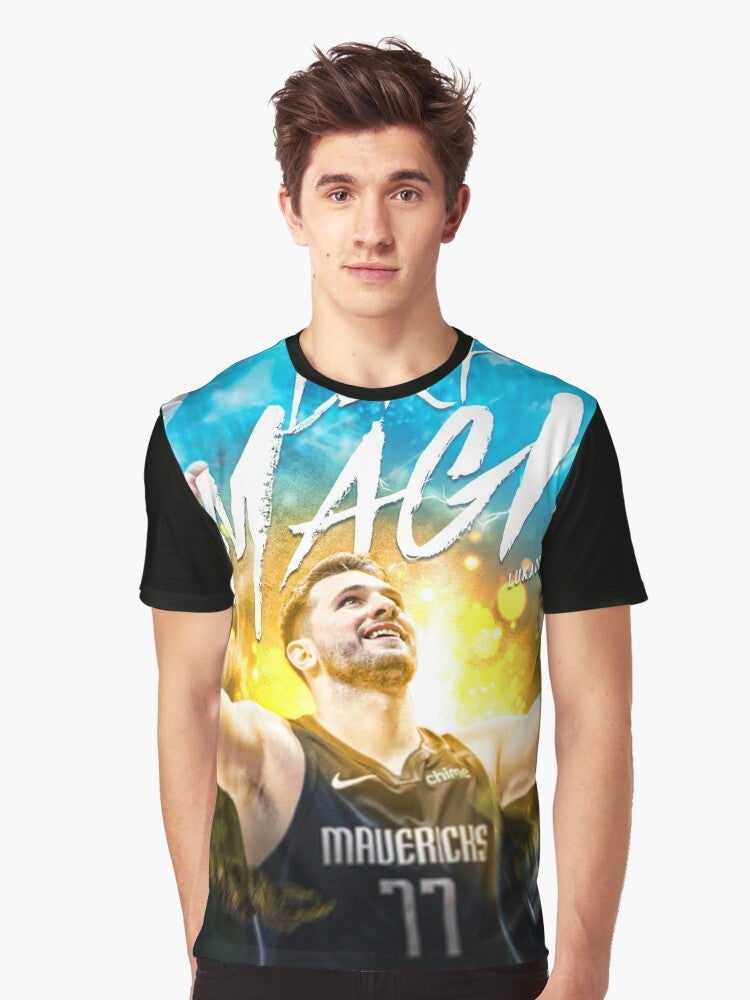 Luka Doncic Dallas Mavericks basketball graphic t-shirt - Men