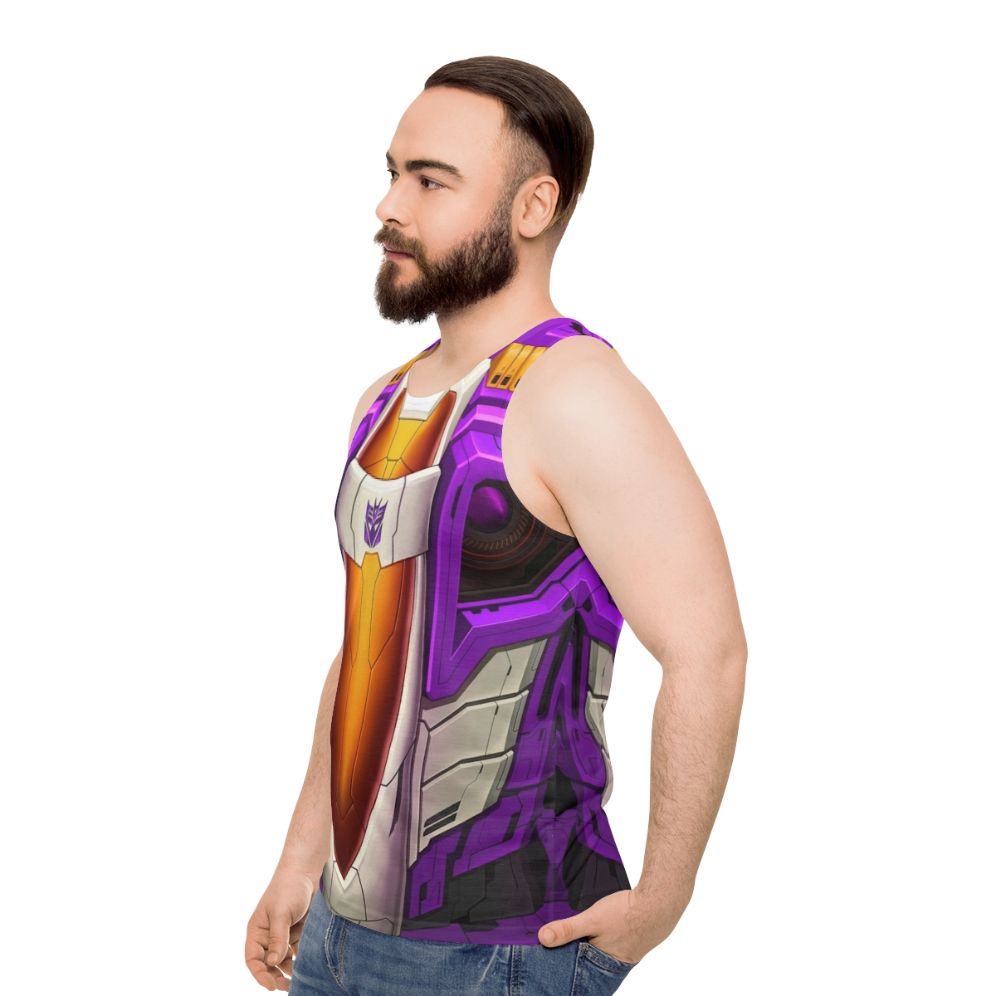 Transformers Skywarp Unisex Tank Top - men side