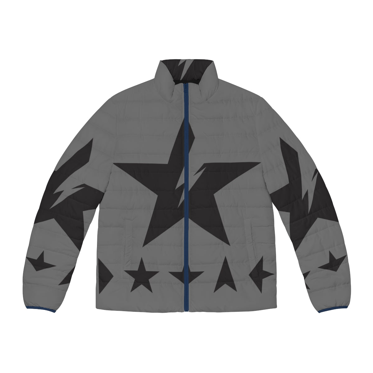 Blackstar Ziggy Puffer Jacket featuring David Bowie's Ziggy Stardust design