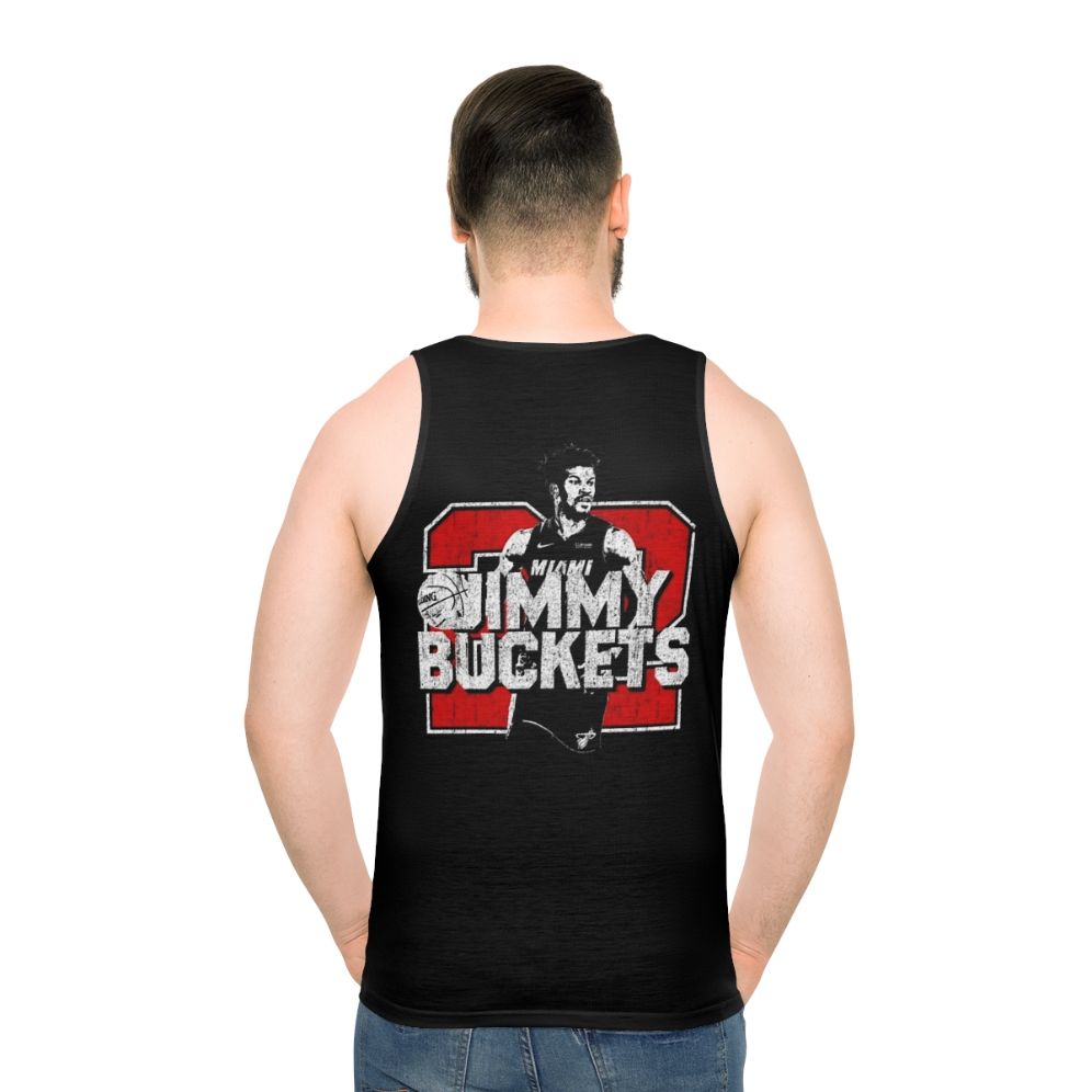 Jimmy Butler Miami Heat Basketball Tank Top - men back