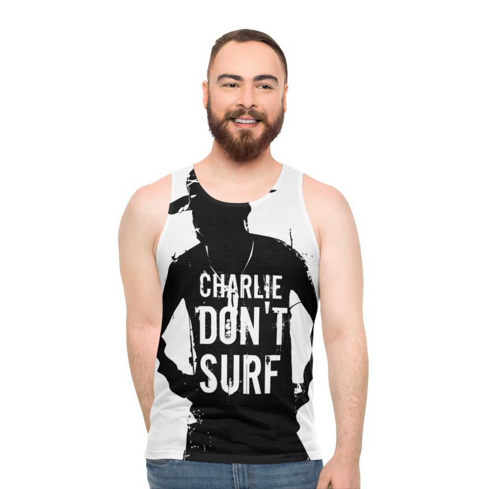 Charlie Don't Surf Unisex Military Tank Top - men