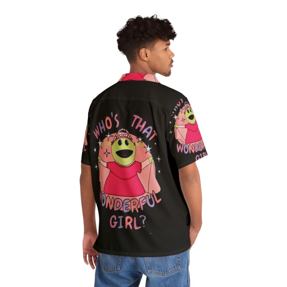 Nanalan Wonderful Girl Peepo Hawaiian Shirt - People Back