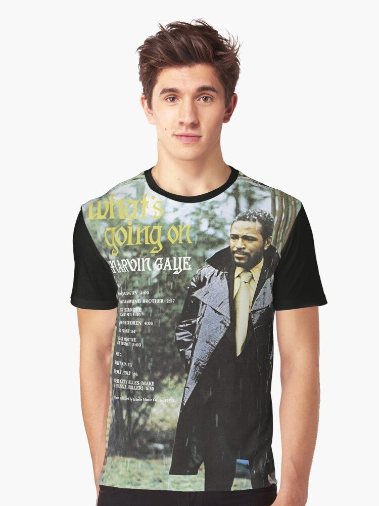 Vintage Classic Soul Graphic T-Shirt featuring Marvin Gaye, Sam Cooke, and Otis Redding - Men