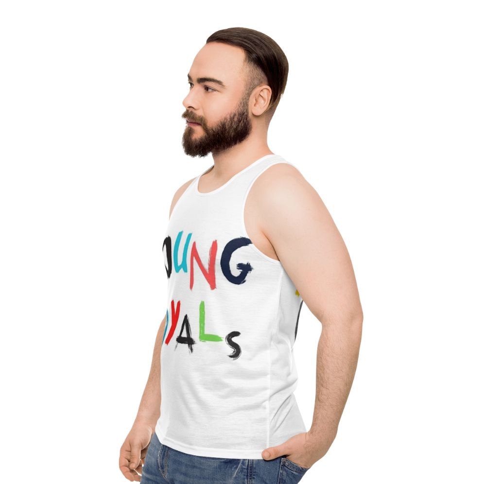 Young Royals Netflix Series Unisex Tank Top - men side