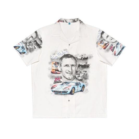 Ken Miles Hawaiian Shirt - Motorsports Inspired Casual Wear