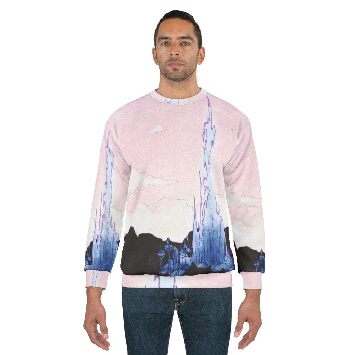 "The Crystarium Inktober Final Fantasy XIV Sweatshirt" - men