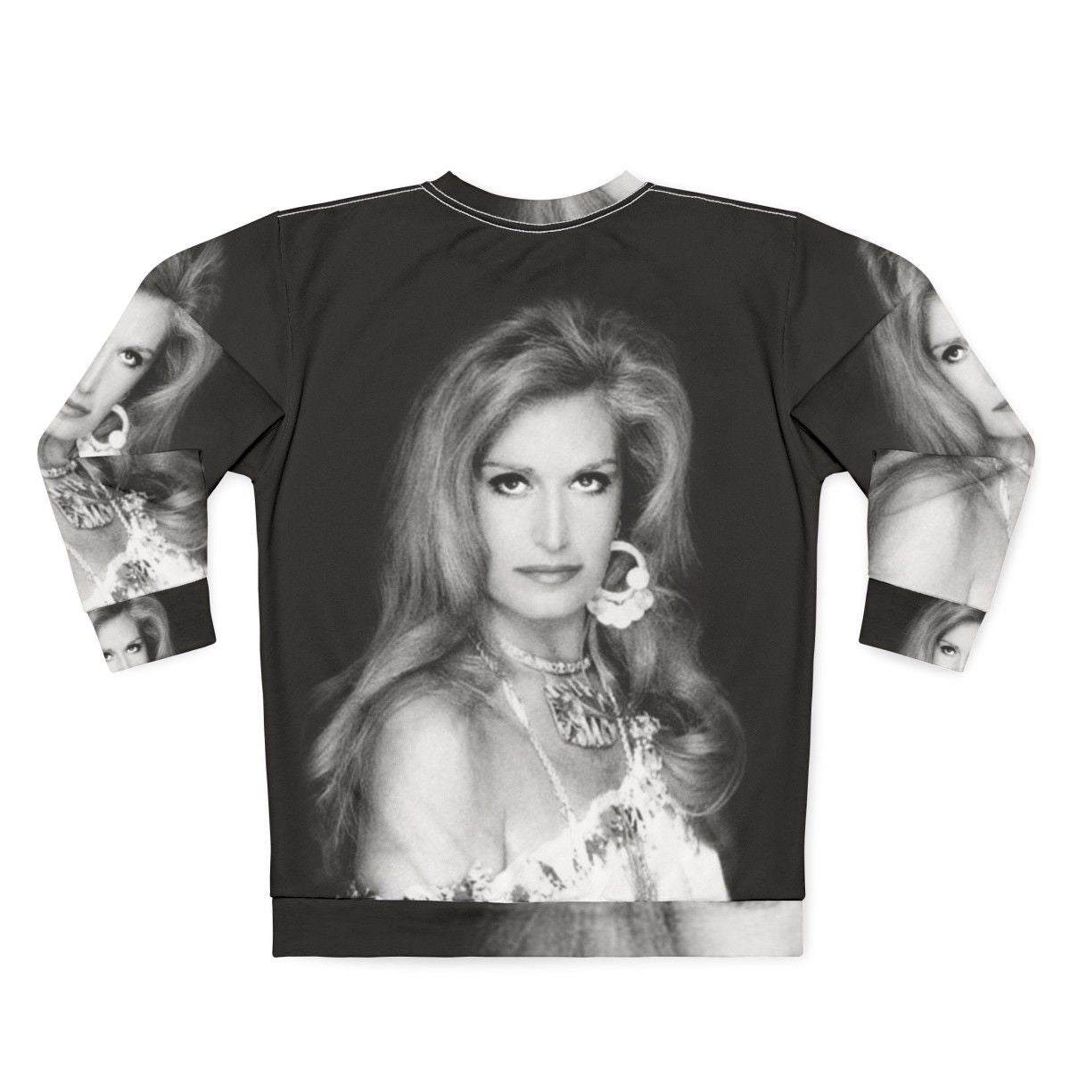 Dalida Sweatshirt with Colorful Music Artist Graphics - Back