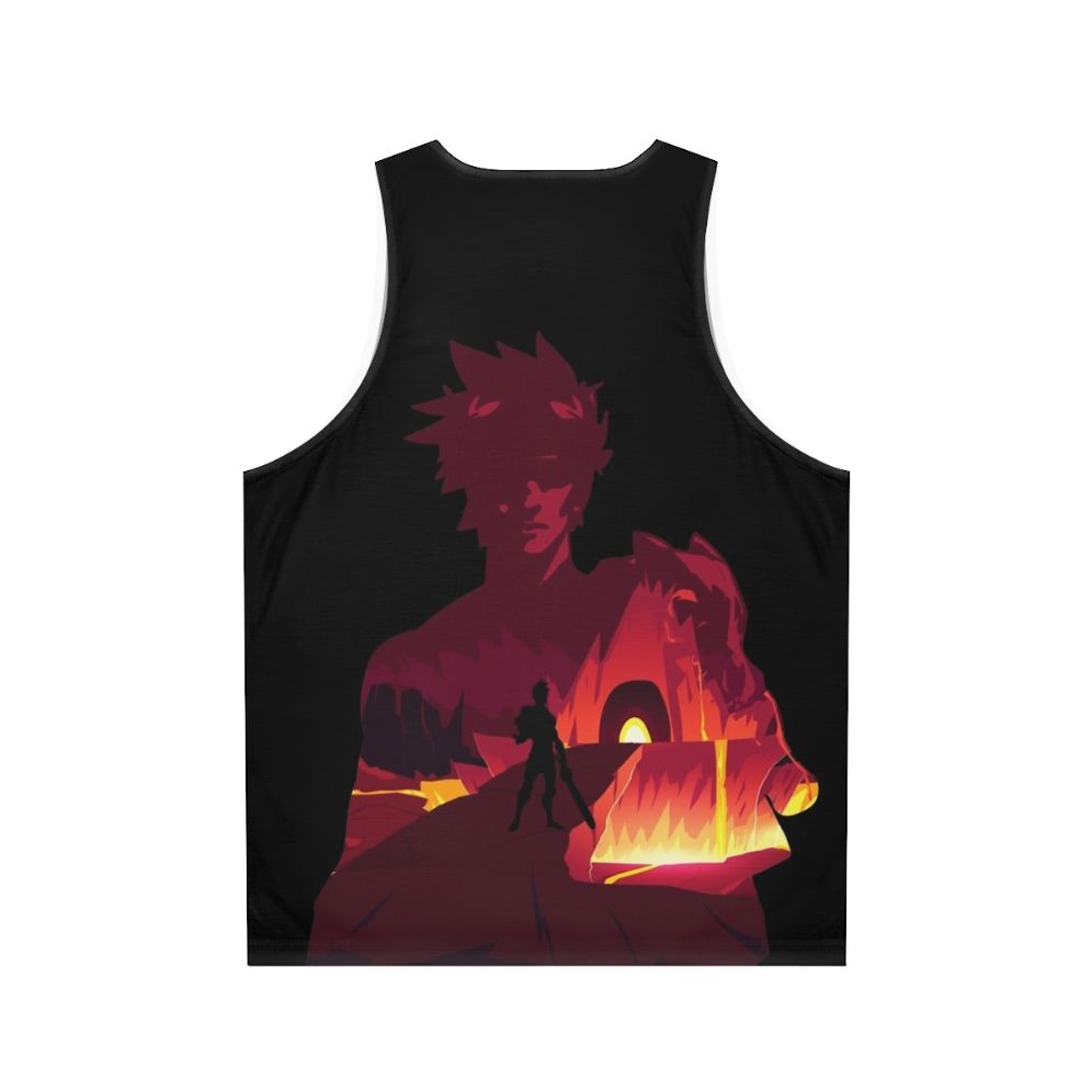 Zagreus Hades Unisex Tank Top - Greek Mythology Video Game Fan Art - Back