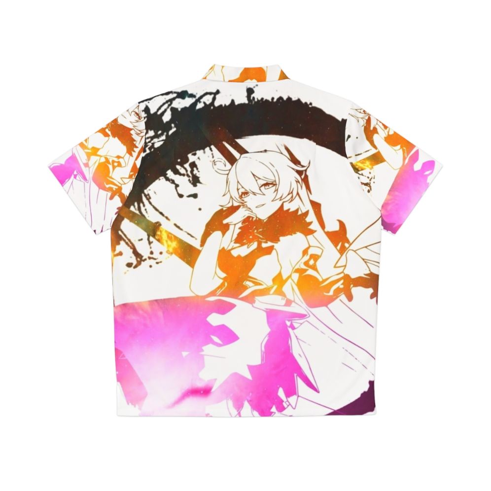 Herrscher Of The Void Hawaiian Shirt with Genshin Impact and Honkai Impact Inspired Designs - Back