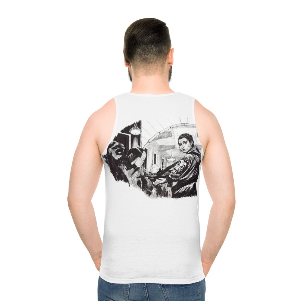 Money Heist Unisex Tank Top - men back