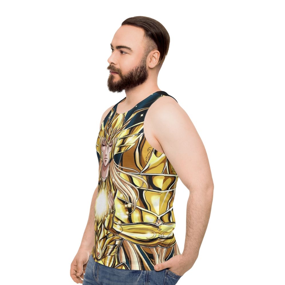 Virgo Shaka Saint Seiya Anime Tank Top - men side