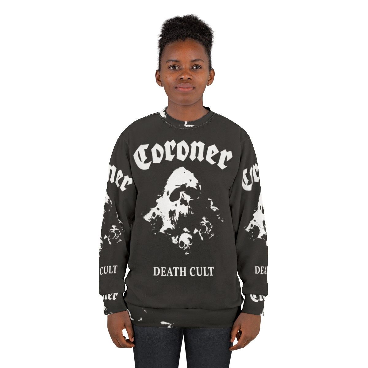 Coroner Band Heavy Metal Sweatshirt - women