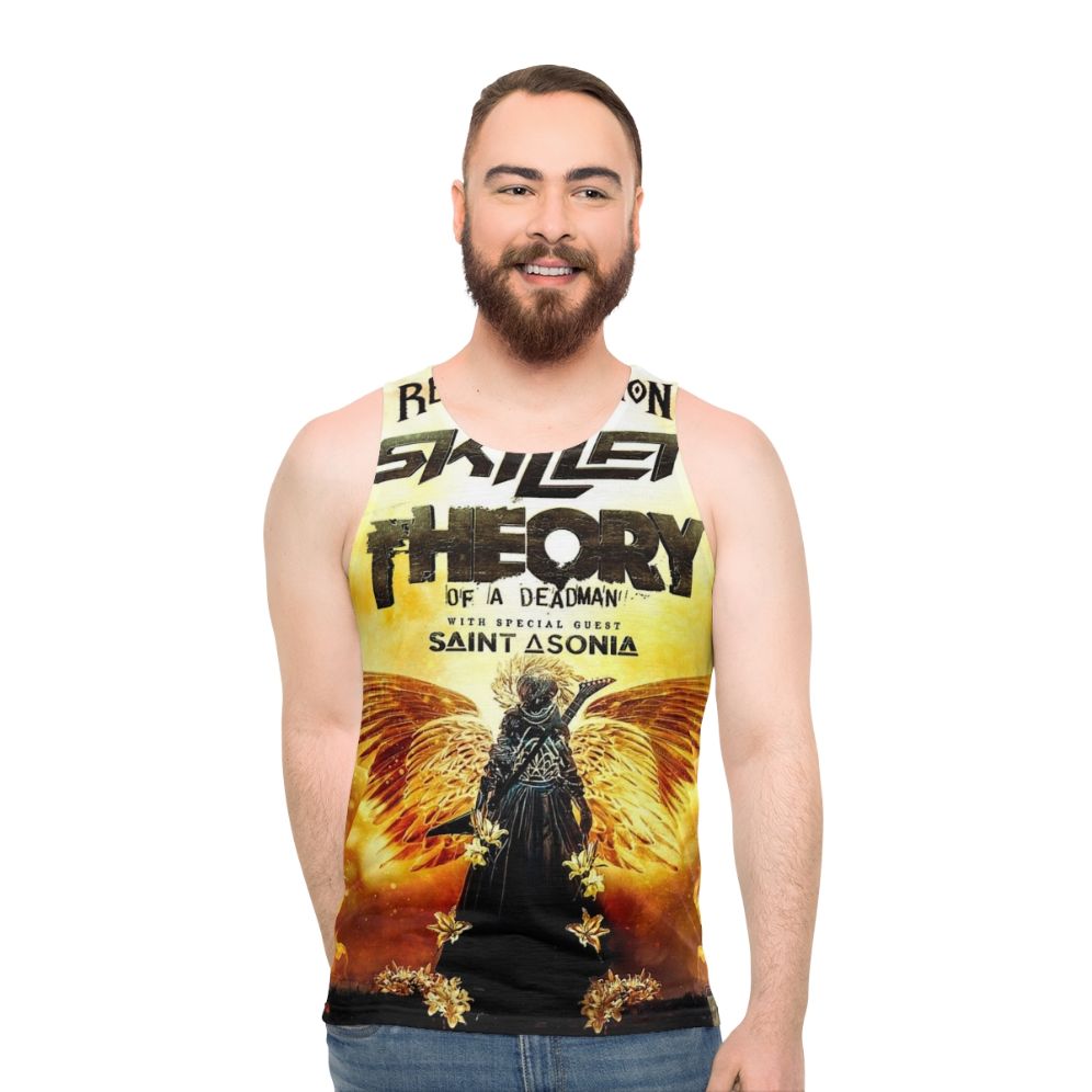 Skillet Theory of a Deadman 2023 Unisex Concert Tank Top - men