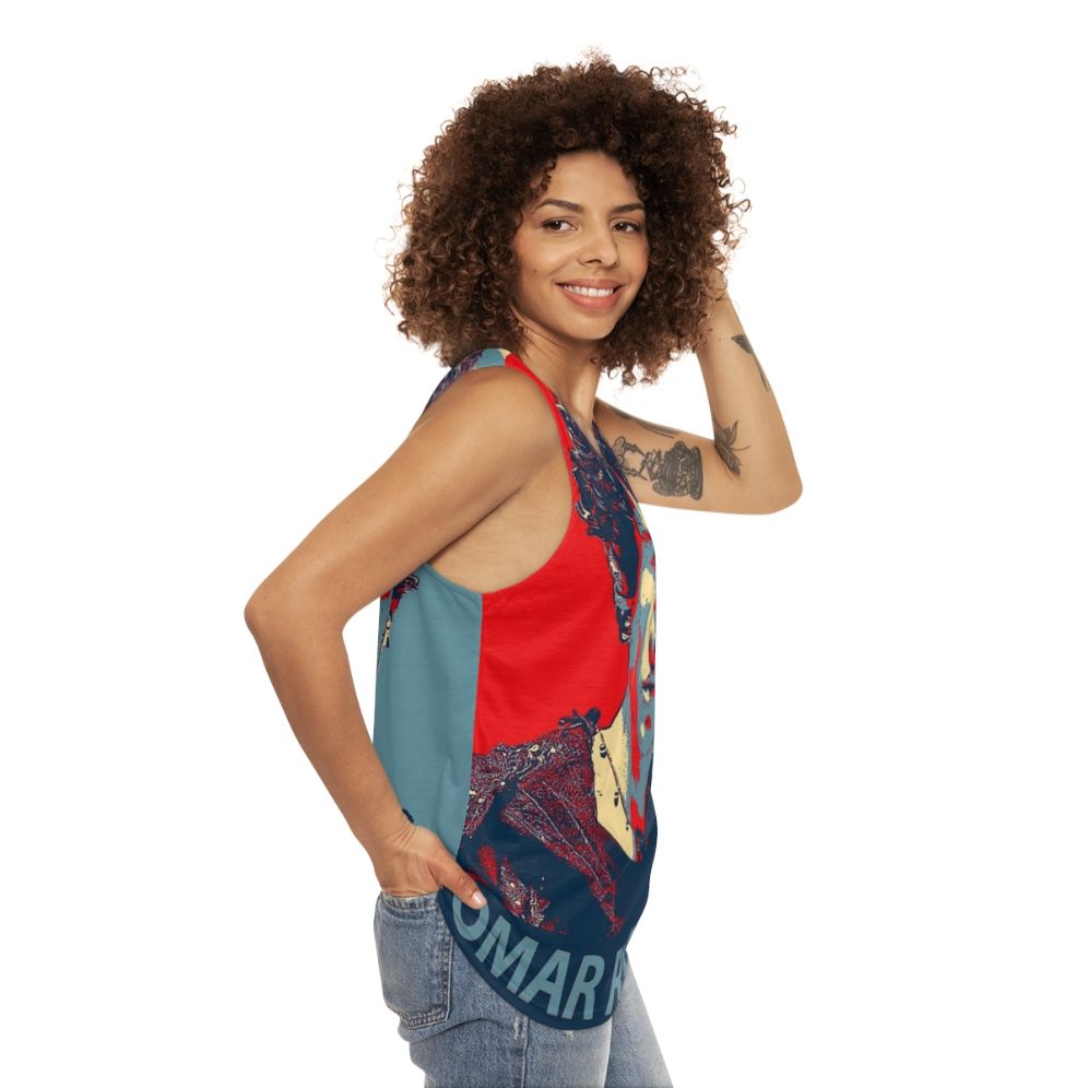 Omar Rudberg Unisex Tank Top - women side