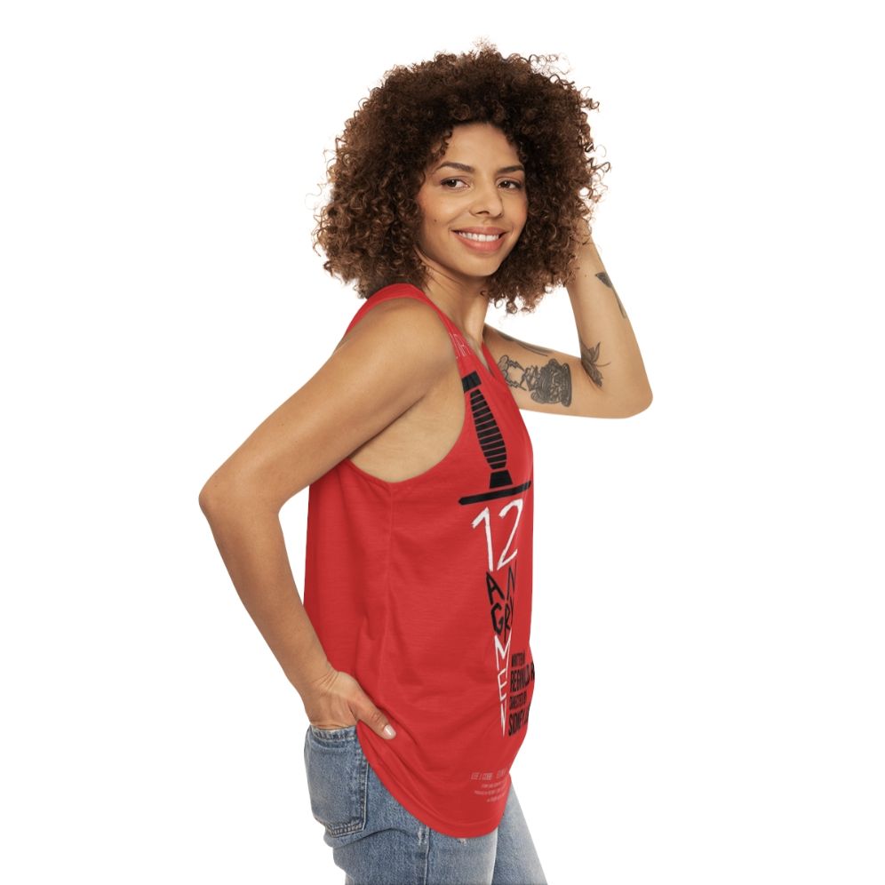 12 Angry Men Unisex Tank Top - women side