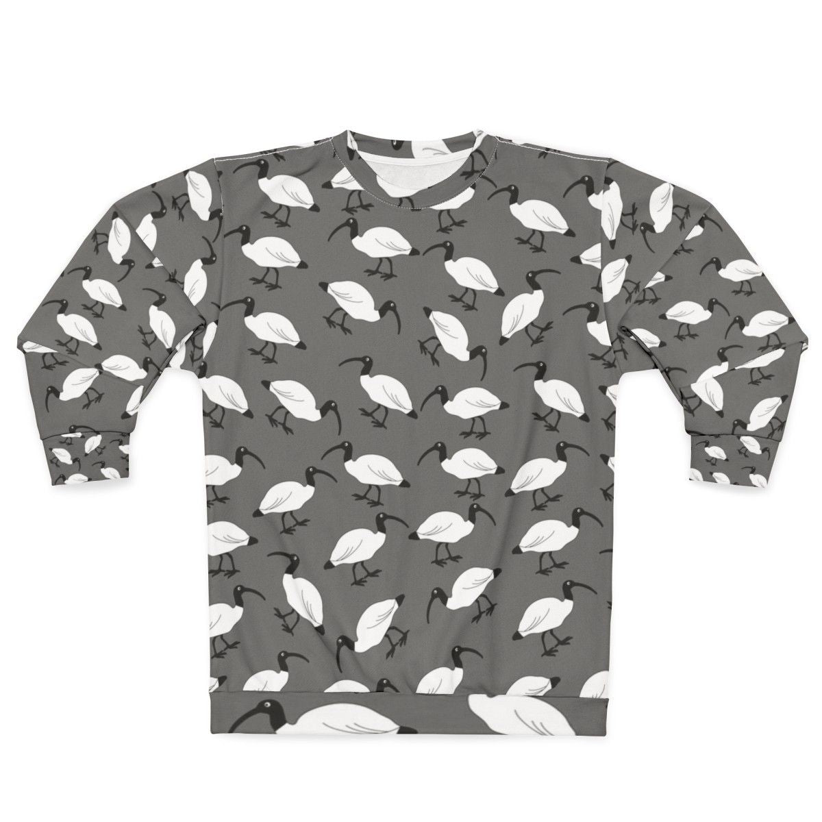 Australian bin chickens pattern sweatshirt