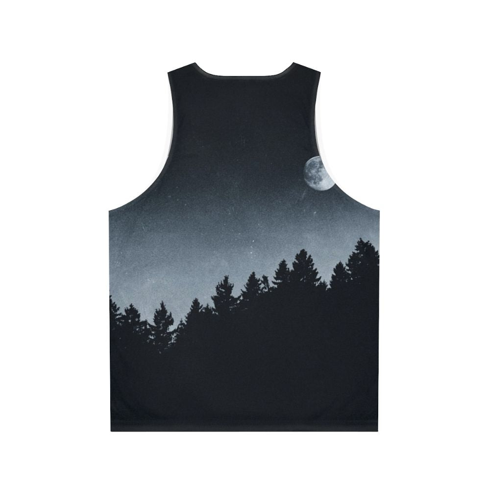 Unisex Under Moonlight Nature Tank Top - Back