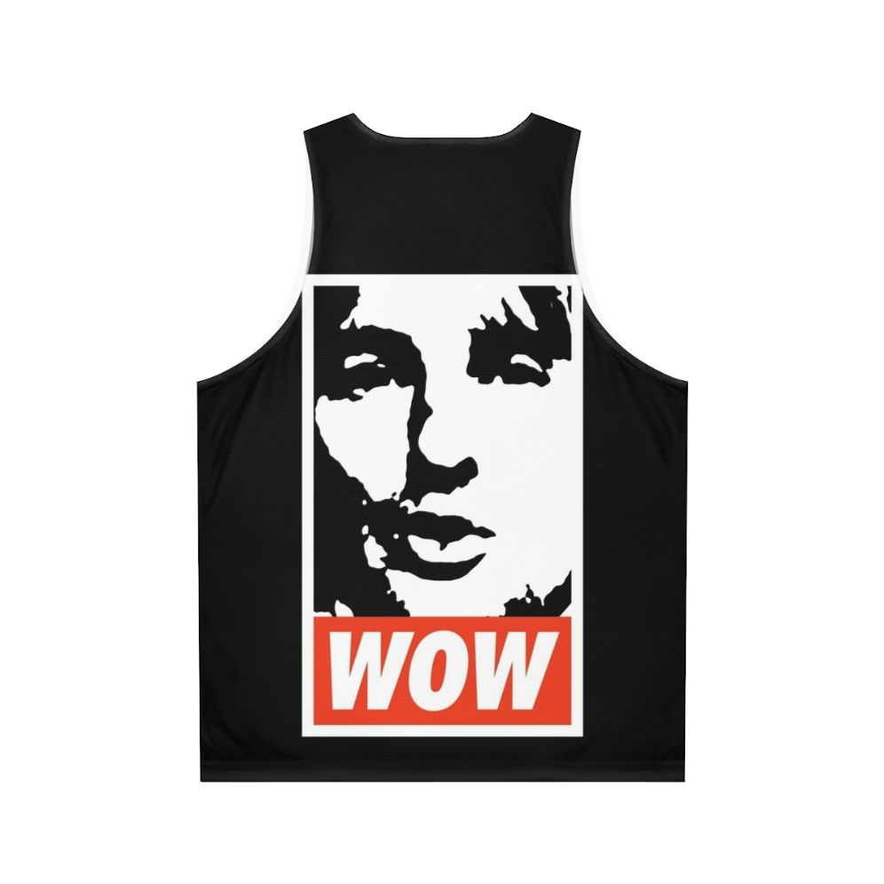 Owen Wilson "Wow" Unisex Tank Top - Back