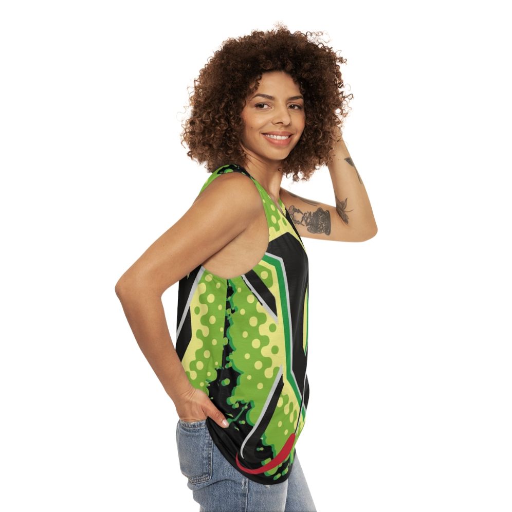 V Energy Logo Unisex Tank Top - women side