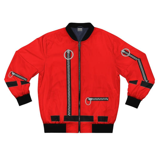 Vintage Captain Scarlet bomber jacket with retro 1960s design