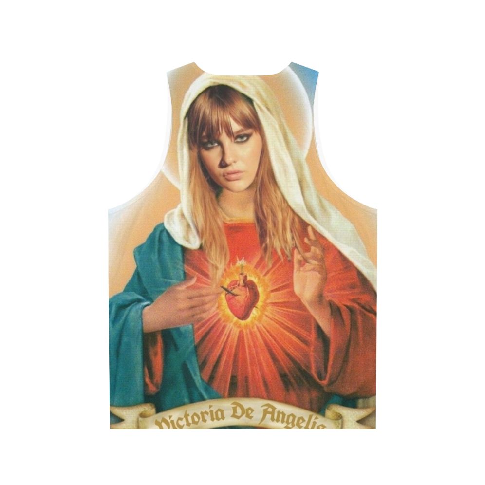 Victoria De Angelis as Mother Mary Unisex Tank Top - Back