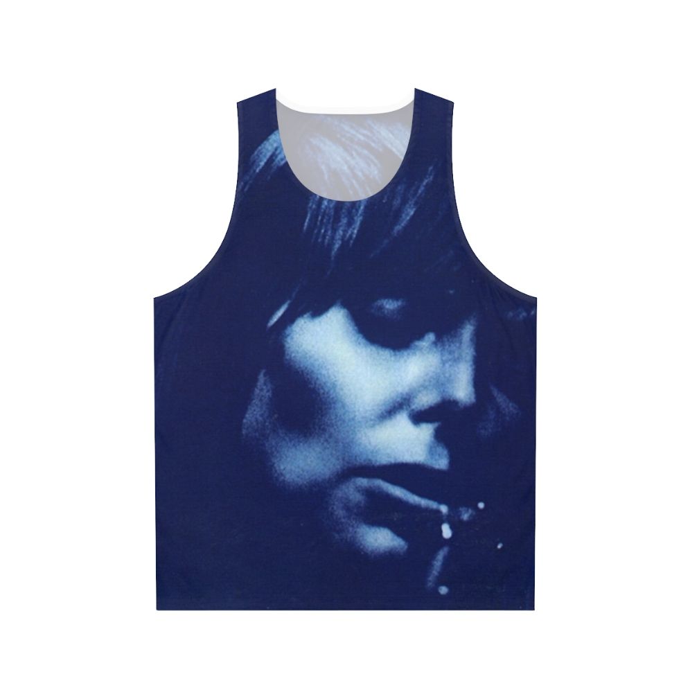 Joni Mitchell Blue Unisex Folk Music Tank Top