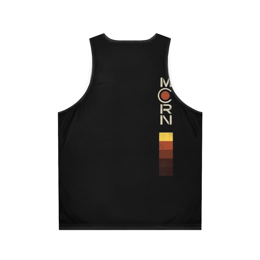 Vintage MCRN Uniform Unisex Distressed Sci-Fi Tank Top - Back