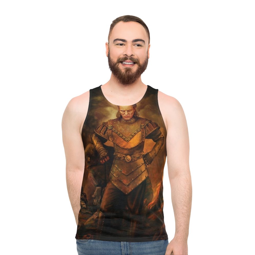 Vigo The Carpathian Unisex Supernatural Horror Tank Top - men